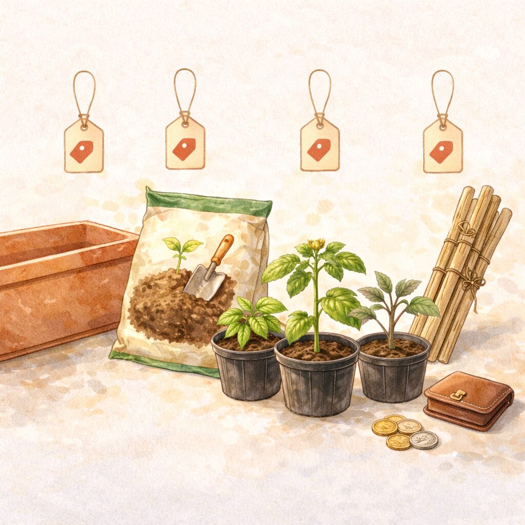 家庭菜園の予算